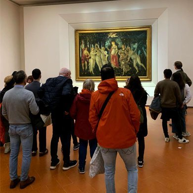 Uffizi gallery small group tour